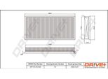 Dr!Ve+ DP1110.10.0124 - Filtro Aria Oe 640 094 02 04 Per Classe A (W169), Classe B (W245)