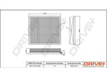 Dr!Ve+ DP1110.10.0156 - Filtro Aria Oe 1373 667 Per Transit, Transit Tourneo