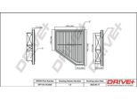 Dr!Ve+ DP1110.10.0449 - Filtro Aria Oe 17220 Rsj E00 Per Civic Viii