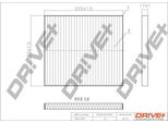 Dr!Ve+ DP1110.12.0076 - Filtro Aria Abitacolo Oe 971332E200 Per Tucson (Jm), Veloster (Fs), Accent Iv (Rb), Genesis, I40 (Vf), Ix35, Carens Iii (Un), Cerato Ii (Td), Rio Ii (Jb), Rio Iii (Ub), Sportage (Je, Km), Sportage (Sl)
