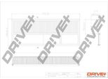 Dr!Ve+ DP1110.10.0138 - Oe 51775324 Luftfilter FüR Mito (955), 500 (312), Doblo, Fiorino, Punto, Idea, Linea, Panda, Qubo, Siena, Strada, Ka (RU8), Combo (X12), Combo Tour (X12)