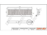Dr!Ve+ DP1110.12.0128 - Filtro Aria Abitacolo Oe 1S7H16N619AC Per Mondeo Iii, X-Type (X400)