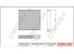 Dr!Ve+ DP1110.12.0038 - Filtro Aria In Cabina Oe 30780376 Per Focus Ii, Focus C-Max (DM2), Focus (Daw, Dbw), C30 (533), C70 Ii Cabriolet (542), S40 Ii (544), V50 (545)