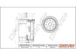 Dr!Ve+ DP1110.11.0314 - Filtro Olio Oe 2631027200 Per Tucson (Jm), Accent Ii (Lc), Elantra (Xd), Getz (Tb), Matrix (Fc), Santa Fe I (Sm), Carens Ii (Fj), Sportage (Je, Km)