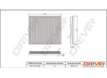 Dr!Ve+ DP1110.10.0225 - Filtro Aria Oe 1731 778 Per Tourneo Custom, Transit Custom, Transit, Transit Tourneo, Transit V363