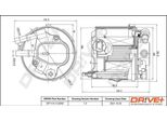 Dr!Ve+ DP1110.13.0080 - Filtro Carburante Oe 1386037 Per C-Max, Fiesta Vi, Focus C-Max (DM2), Focus Ii, Fusion, 3 (Bk), 3 (Bl), C30 (533), S40 Ii (544), S80 Ii (124), V50 (545), V70 Iii (135)