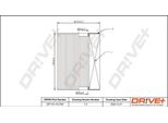 Dr!Ve+ DP1110.10.0750 - Oe 166 094 00 04 Filtro Aria Per Classe A (W168), Vaneo (414)