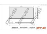 Dr!Ve+ DP1110.12.0132 - Filtro Aria Abitacolo Oe 8303318 Per Sprinter (W903), Sprinter (W904), Sprinter (W901, W902), Sprinter (W905), Sprinter (W909)