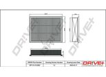 Dr!Ve+ DP1110.10.0602 - Oe 638 090 00 51 Filtro Aria Per Classe V (638/2), Vito (W638)