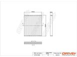 Dr!Ve+ DP1110.12.0362 - Filtro Aria Abitacolo Oe 95861M68K10B00 Per Pixo (UA0)