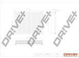 Dr!Ve+ DP1110.10.0387 - Filtro Aria Oe 1444 P9 Per Combo (71), Tigra (S93)