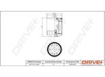 Dr!Ve+ DP1110.11.0331 - Filtro Olio Oe SH0114302 Per 2 (Dj, Dl), 3 (Bm, Bn), 3 (Bp), 6 (G), CX-3 (Dk), CX-5 (Gh, Ke), CX-5 (Kf), CX-7 (Er)