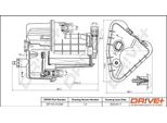Dr!Ve+ DP1110.13.0300 - Filtro Carburante Oe 8200290182 Per Clio Iii, Modus (F/JP0), Clio Ii