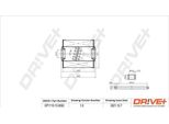 Dr!Ve+ DP1110.13.0052 - Filtro Carburante Oe 7701475229 Per Primastar (X83), Movano (X70), Movano B (X62), Vivaro (J7), Vivaro (F7), Vivaro A (E7), Vivaro A (X83), Vivaro (X82), Vivaro B (X82), Trafic Ii (Jl), Trafic Ii (Fl), Trafic Ii (El)