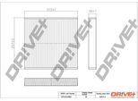 Dr!Ve+ DP1110.12.0094 - Filtro Aria Abitacolo Oe 7701048748 Per Laguna Ii, Vel Satis (BJ0), Laguna I