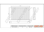 Dr!Ve+ DP1110.12.0138 - Filtro Aria Abitacolo Oe 272774BU0A Per Qashqai Ii (J11), Megane Iv, Scenic Iv, Talisman, Espace V (Jr), Grand Scenic Iv (R9), Kadjar (Ha, Hl)