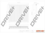 Dr!Ve+ DP1110.10.0357 - Oe 629 094 00 04 Filtro Aria Per Classe E (W211), Classe Gl (X164), Classe M (W164), Classe S (W221)