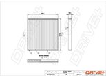 Dr!Ve+ DP1110.12.0105 - Filtro Aria Abitacolo Oe 31369416 Per S40 I (644), V40 (645)