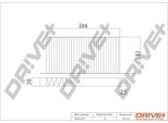 Dr!Ve+ DP1110.12.0172 - Filtro Aria Abitacolo Oe 27 27 700 01R Per Laguna Iii