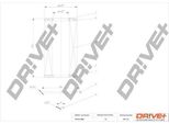 Dr!Ve+ DP1110.11.0030 - Filtro Olio Oe 56 50 319 Per Astra G, Frontera B (U99), Signum (Z03), Sintra (Apv), Vectra B (J96), Vectra C (Z02), Zafira A