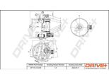 Dr!Ve+ DP1110.13.0216 - Filtro Carburante Oe 16400EC00B Per Pathfinder Iii (R51)