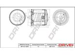 Dr!Ve+ DP1110.11.0075 - Filtro Olio Oe 030 115 561C Per Arosa (6H), Felicia (6U), Polo (6N), Polo (6V), Caddy Ii (9K), Lupo (6E1, 6X1)