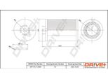 Dr!Ve+ DP1110.11.0346 - Filtro Olio Oe 650155 Per Astra J, Astra K, Cascada (W13), Insignia A (G09), Insignia B (Z18), Zafira Tourer C