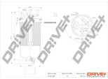 Dr!Ve+ DP1110.13.0045 - Filtro Carburante Oe 6Q0127401D Per Cordoba (6L), Ibiza (6L), Fabia I (6Y), Polo (9N)