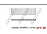 Dr!Ve+ DP1110.12.0250 - Oe 64 11 3 422 665 Filtro Aria Abitacolo Per R56, R57, R55, R60, R58, R61, R59