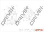 Dr!Ve+ DP1110.13.0215 - Filtro Carburante Oe 16400EC00A Per Pathfinder Iii (R51)