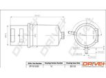 Dr!Ve+ DP1110.13.0301 - Filtro Carburante Oe 2H0127401B Per Amarok
