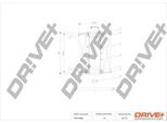 Dr!Ve+ DP1110.13.0038 - Filtro Carburante Oe 5818508 Per Vectra C (Z02), Zafira A, Astra G, Combo, Combo Tour, Corsa C (X01), Frontera B (U99), Meriva (X03), Signum (Z03), Sintra (Apv), Vectra B (J96)