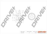 Dr!Ve+ DP1110.11.0287 - Filtro Olio Oe 1230A040 Per Fortwo Cabrio (451), Fortwo (451)