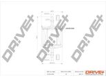 Dr!Ve+ DP1110.13.0127 - Filtro Carburante Oe 30620512 Per XC90 I (275), C70 I (872, 873), S40 I (644), S60 I (384), S80 I (184), V40 (645), V70 Ii (285), XC70 (295)