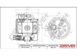 Dr!Ve+ DP1110.13.0214 - Filtro Carburante Oe 16400JD50C Per Qashqai +2 I (J10)
