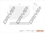 Dr!Ve+ DP1110.10.0194 - Filtro Aria Oe 30748212 Per S60 Ii (134), S60 I (384), S80 Ii (124), V60 I (155, 157), V70 Ii (285), V70 Iii (135), XC60 (156), XC70 Ii (136)