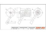 Dr!Ve+ DP1110.11.0201 - Filtro Olio Oe 31372212 Per XC40 (536), XC60 (156), XC60 Ii (246), V60 Ii (225, 227), V70 Iii (135), V90 Ii (235, 236), XC70 Ii (136), XC90 Ii (256), S60 Ii (134), S60 Iii (224), S80 Ii (124), S90 Ii (234), V40 (525, 526), V60 I (155, 157)