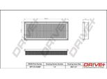 Dr!Ve+ DP1110.10.0697 - Oe 1 094 03 01 Filtro Aria Per Fortwo Cabrio (451), Fortwo (451)