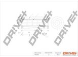 Dr!Ve+ DP1110.11.0121 - Oe 640 184 02 25 Filtro Olio Per Classe A (W168), Classe A (W169), Classe B (W245), Vaneo (414)