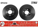 Trw DF4232 - Disco Freno Oe 6N0 615 301 E Per Lupo (6E1, 6X1), Polo (6N)