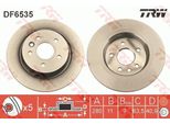 Trw DF6535 - Disco Freno Oe 31341645 Per V40 (525, 526)