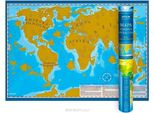 Mappa Da Grattare - Il Mondo Del Giovane Esploratore