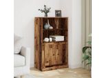 Maison Exclusive - Credenza Alta Effetto Legno Antico 60X35,5X103,5 Cm Materiale Ligneo