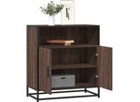 Maison Exclusive - Credenza Effetto Rovere Marrone 68X35X76 Cm Materiale Ligneo