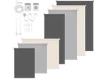 Aopunly Tenda Verticale Antracite 100 X 140 Cm Tenda Verticale Per Patio Balcone Laterale Tenda A Rullo Schermo Privacy Protezione Solare Resistente Ai Raggi Uv