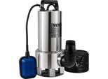 Pompa Sommergibile 1300W Pompa Per Acque Reflue 230V Pompa Da Giardino Portata 20000L/H Pompa Sommergibile Per Acque Reflue Corsa Massima 11M IPX8 Ideale Per Il Pompaggio Di Acqua Da Piscine Cantine Stagni