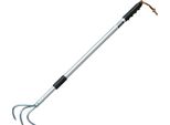 Siena Garden Coltivatore Telescopico Piccolo In Metallo Leggero, Argento
