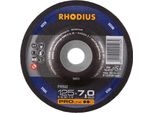 Rhodius 200213 RS2 Grinding Disc (Off-Set) Diameter 125 Mm Bore Diameter 22.23 Mm Steel 1 Pc(S)