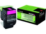 Lexmark 80C2SM0 Toner Lexmark Magenta, 2.000 Pagine, 80C2SM0
