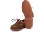 Timberland - Scarpe Da Barca Uomo 2-Eye In Pelle Marrone - Numero 41